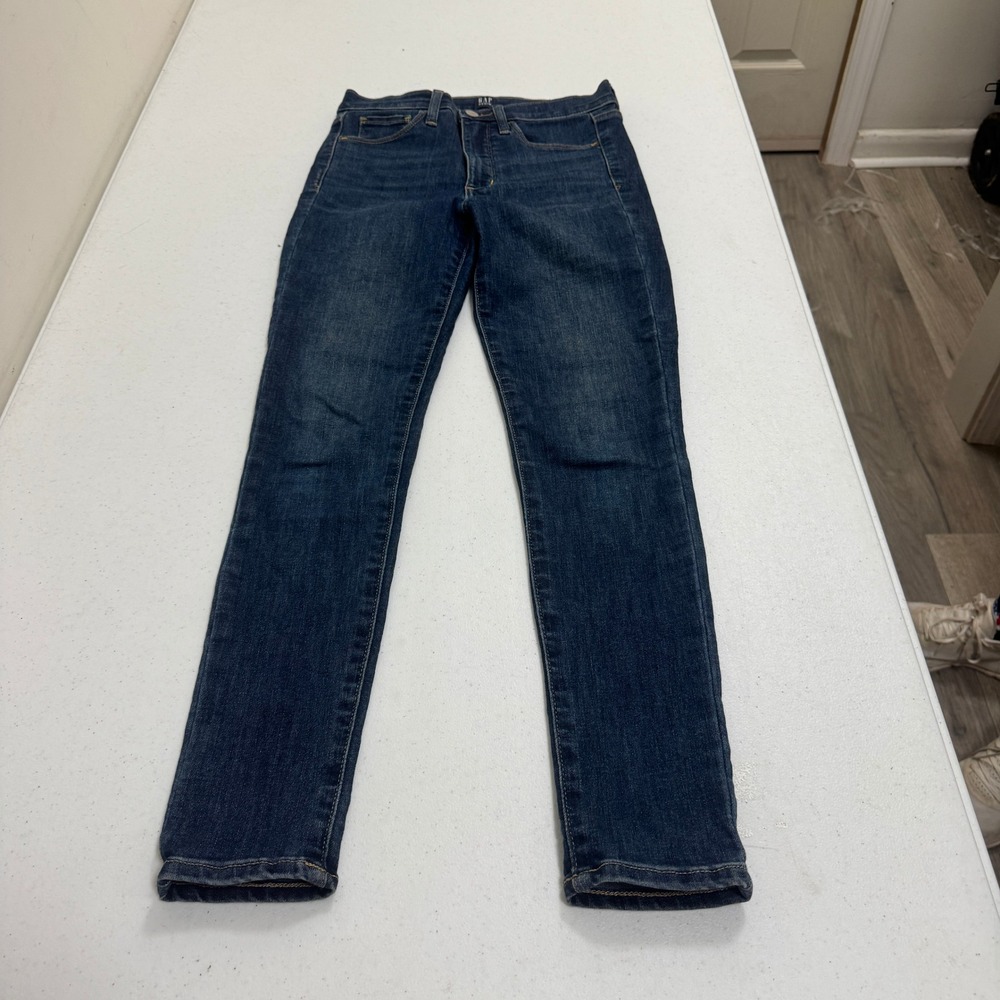 Gap Favorite Jegging Dark Wash Blue Skinny Jeans Size 2/26R Stretch Denim 5415